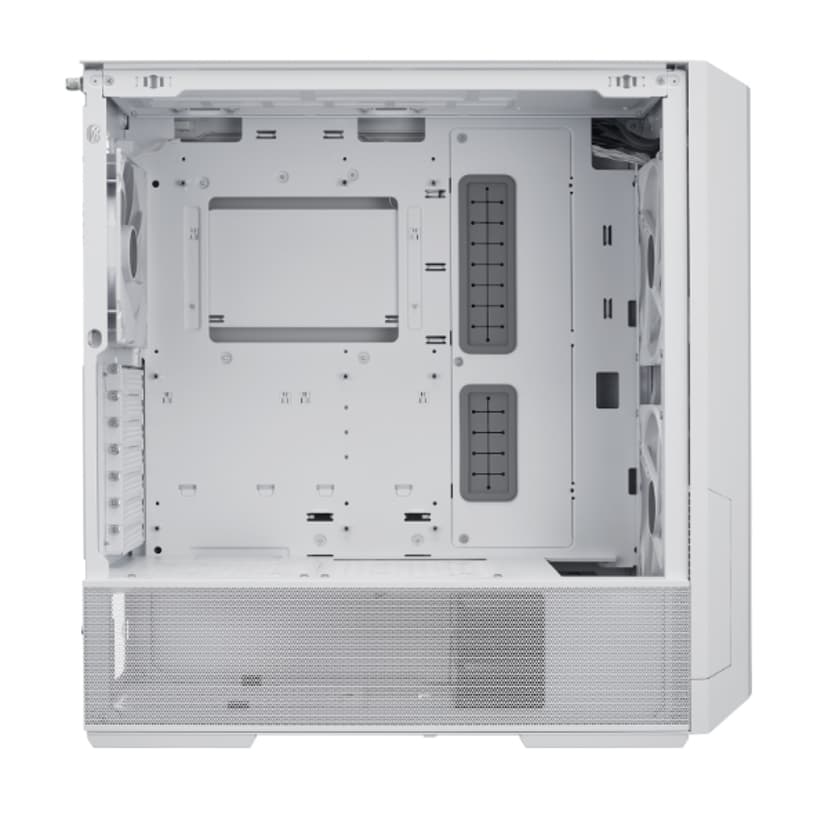 Lian-Li LANCOOL 216 Midi Tower Gjennomsiktig, Hvit