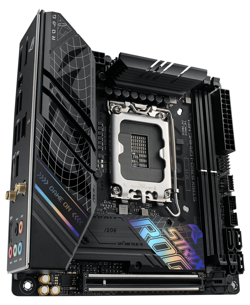 ASUS ROG STRIX B760-I GAMING WIFI Intel B760 LGA 1700 Mini-DTX LGA 1700 Mini-ITX Hovedkort