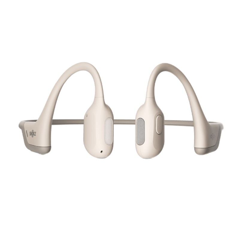 Shokz OpenRun Pro Hörlurar Trådlös Öronkrok Idrott Bluetooth Beige Beige
