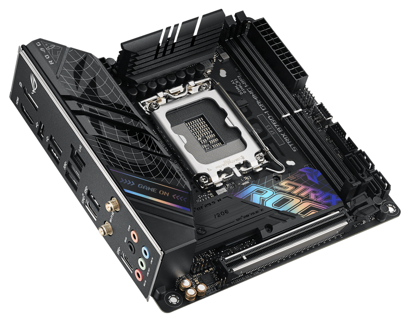 ASUS ROG STRIX B760-I GAMING WIFI Intel B760 LGA 1700 mini ITX LGA 1700 Mini-ITX Moederbord