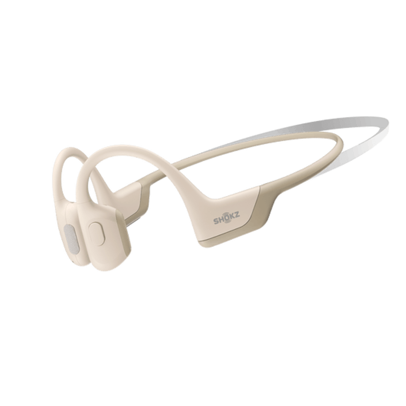 Shokz OpenRun Pro Hörlurar Trådlös Öronkrok Idrott Bluetooth Beige Beige