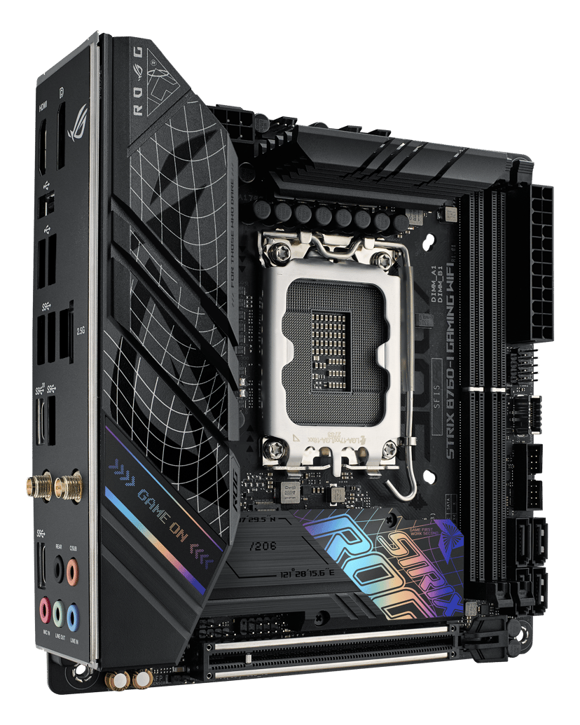 ASUS ROG STRIX B760-I GAMING WIFI Intel B760 LGA 1700 mini ITX LGA 1700 Mini-ITX Bundkort