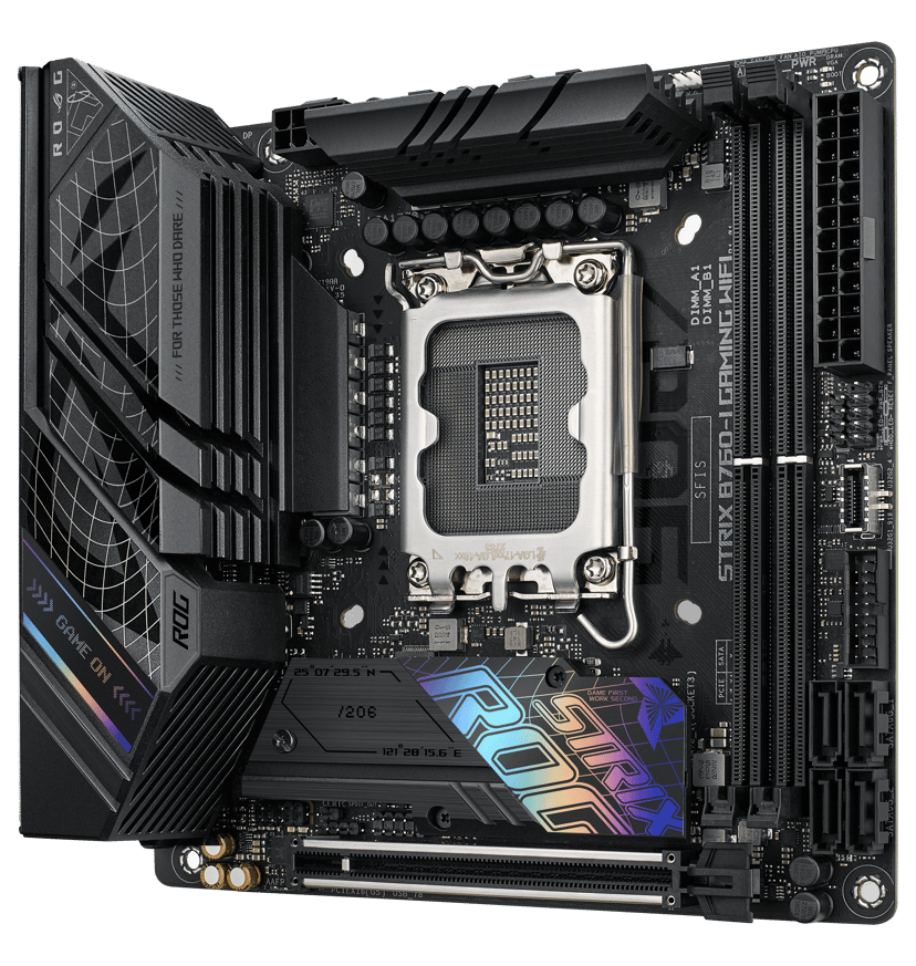 ASUS ROG STRIX B760-I GAMING WIFI Intel B760 LGA 1700 mini ITX LGA 1700 Mini-ITX Bundkort