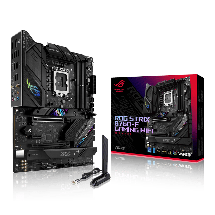 ASUS ROG Strix B760-F Gaming WIFI LGA 1700 ATX Bundkort