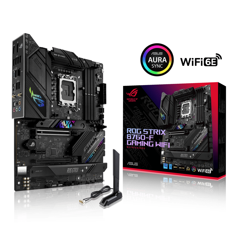 ASUS ROG Strix B760-F Gaming WIFI LGA 1700 ATX Bundkort