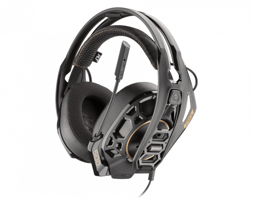 RIG NACON RIG 500 PRO HA GEN2 Headset Kabel Huvudband Spela Svart Svart