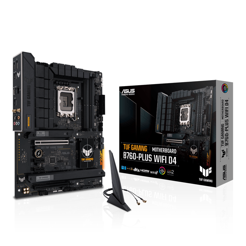 ASUS TUF Gaming B760-Plus WIFI D4 LGA 1700 ATX Moederbord