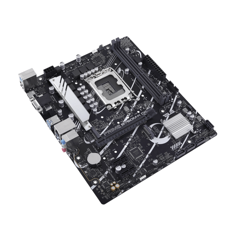 ASUS PRIME B760M-K D4 Intel B760 LGA 1700 micro ATX LGA 1700 Micro-ATX Moederbord