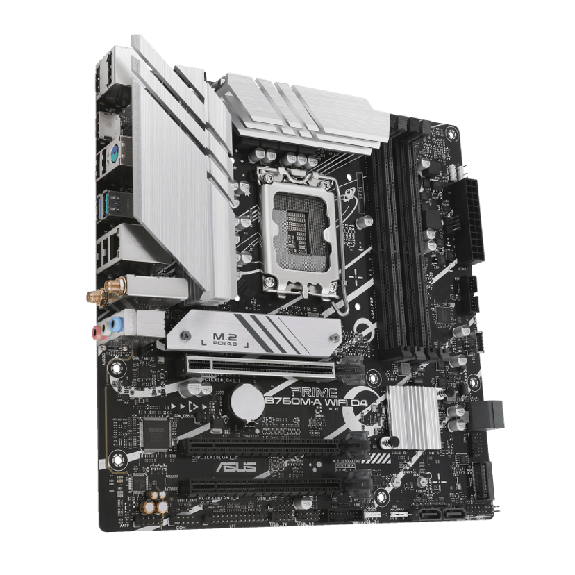 ASUS Prime B760M-A WIFI D4 LGA 1700 micro ATX Moederbord