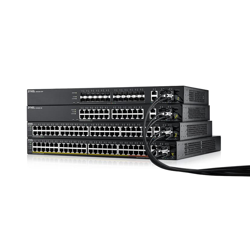 Zyxel Nebula XGS2220 24-Port 2x10G 4xSFP+ PoE 400W Switch