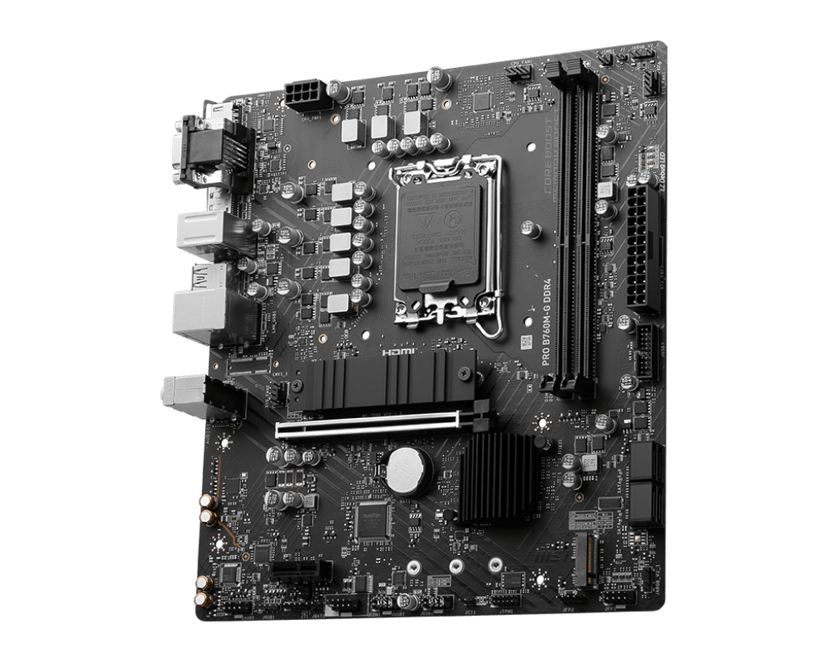 MSI PRO B760M-G DDR4 LGA 1700 Micro-ATX Hovedkort