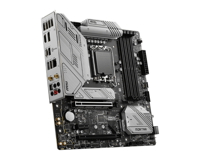 MSI MAG B760M Mortar WIFI DDR4 LGA 1700 micro ATX Bundkort