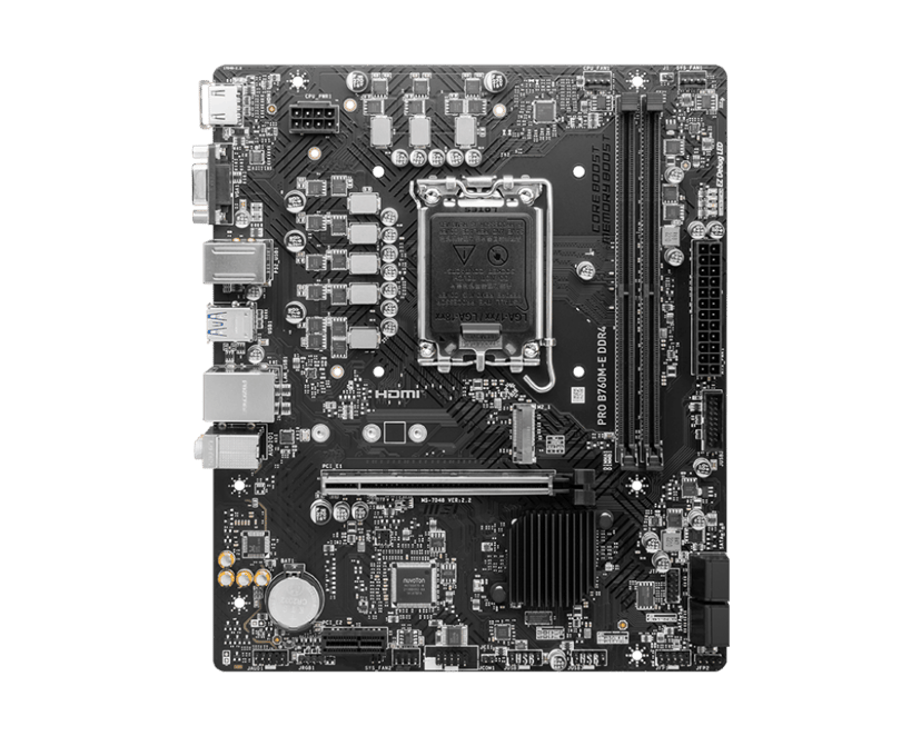 MSI Pro B760M-E DDR4 LGA 1700 Micro-ATX Emolevyt