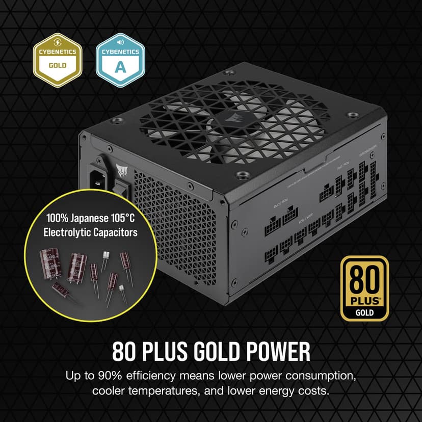 Corsair RM1000x Shift 1000W ATX 80 PLUS Gold Strømforsyning