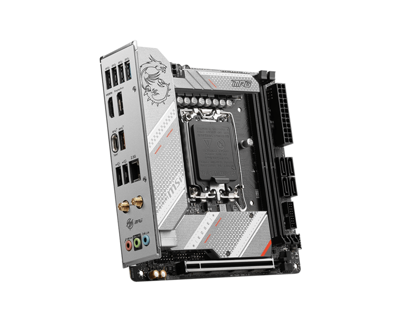 MSI MPG B760I EDGE WIFI DDR4 hovedkort Intel B760 LGA 1700 Mini-ITX LGA 1700 Mini-ITX Hovedkort
