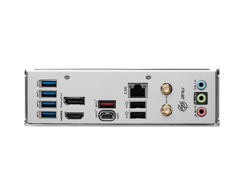 MSI MPG B760I EDGE WIFI DDR4 moderkort Intel B760 LGA 1700 Mini-ITX LGA 1700 Mini-ITX Moderkort