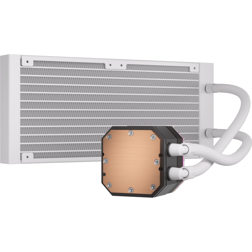 Corsair ICUE H100I Elite Capellix XT AiO -nesteenjäähdytin Valkoinen