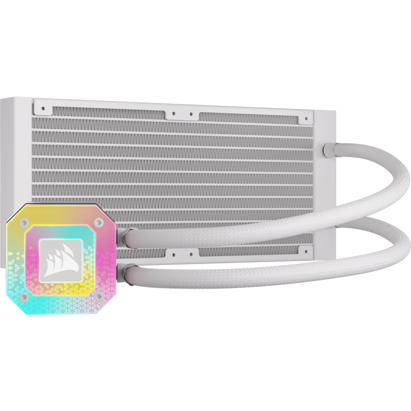 Corsair ICUE H100I Elite Capellix XT AiO vattenkylare Vit
