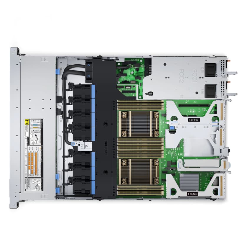 Dell PowerEdge R650xs server 480 GB Rack (1U) Intel® Xeon® Silver 4310 2,1 GHz 32 GB DDR4-SDRAM 1400 W