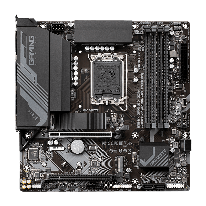 Gigabyte B760M Gaming X DDR4 LGA 1700 micro ATX Moederbord
