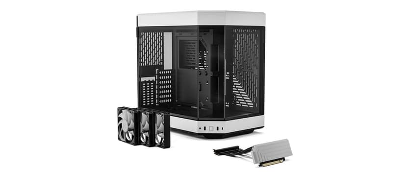 Hyte Y60 Midi Tower Hvit, Svart