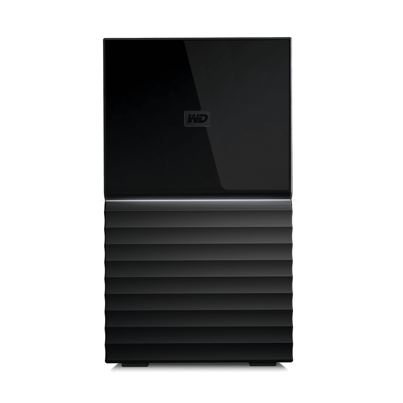 WD My Book DUO Desktop RAID STORAGE 44TB Svart
