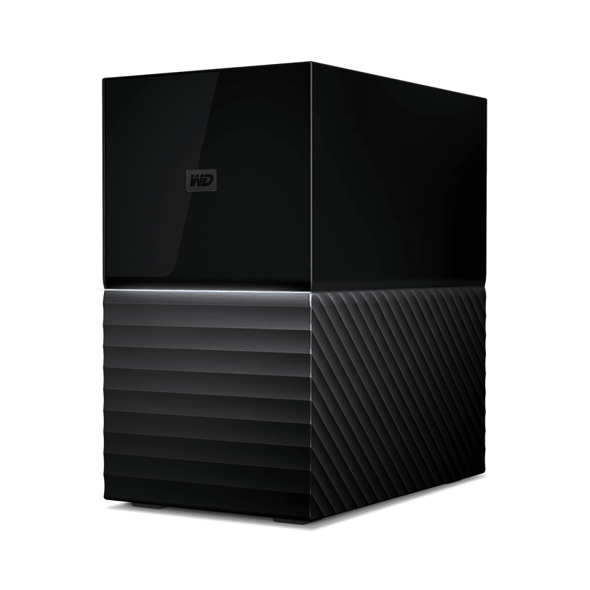WD My Book DUO Desktop RAID STORAGE 44TB Svart