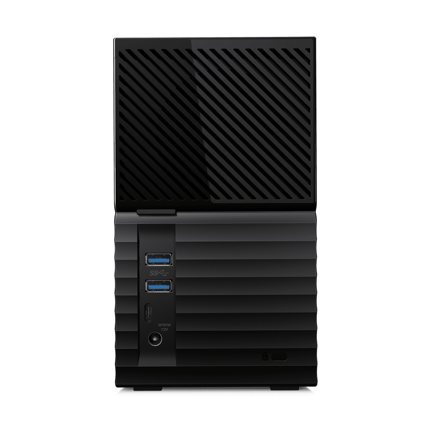 WD My Book DUO Desktop RAID 44TB Svart