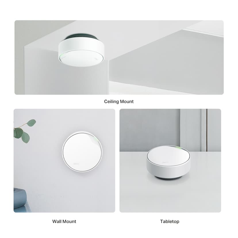 TP-Link Deco X50 PoE WiFi 6 Mesh System 3-Pack