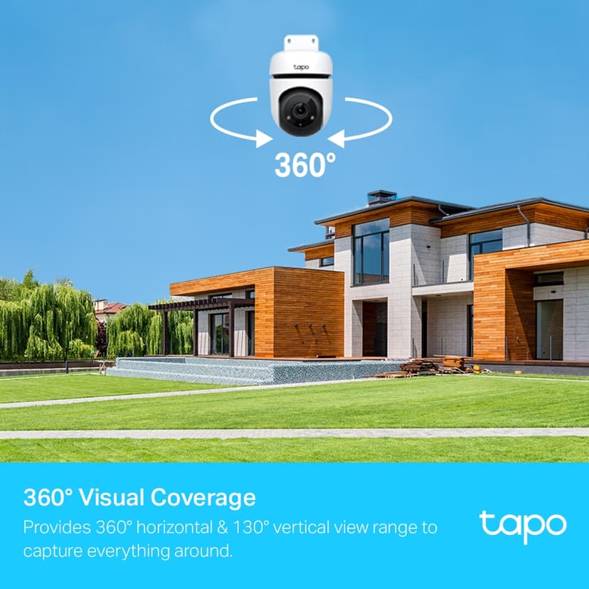 TP-Link Tapo C500 Kuppel IP-sikkerhetskamera Utendørs 1920 x 1080 piksler Tak