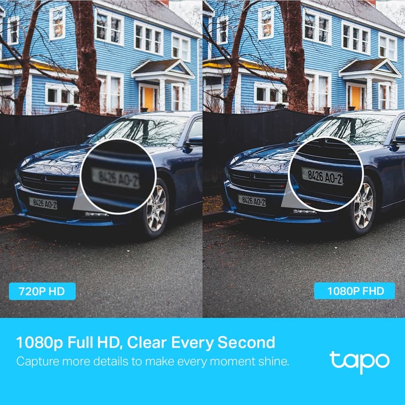 TP-Link Tapo C500 Kuppel IP-sikkerhetskamera Utendørs 1920 x 1080 piksler Tak