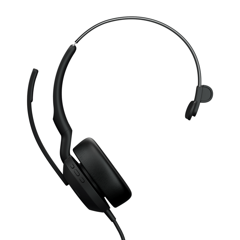 Jabra Evolve2 50 Mono USB-A Microsoft Teams Musta