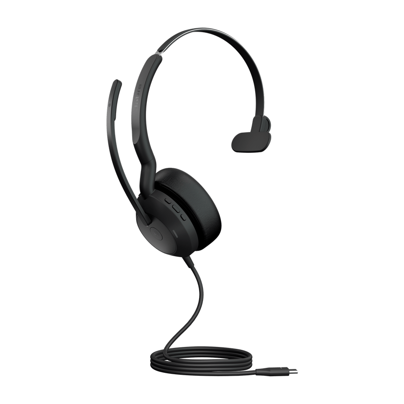 Jabra Evolve2 50 Mono USB-C Microsoft Teams Svart