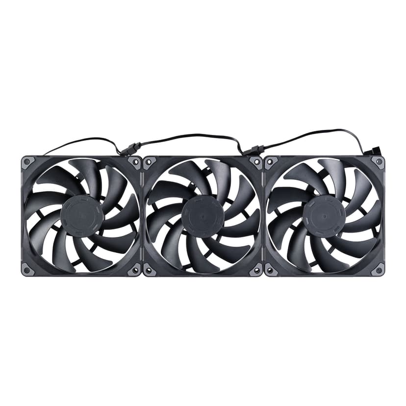 Phanteks M25 140MM PWM 3-P Fläkt Svart