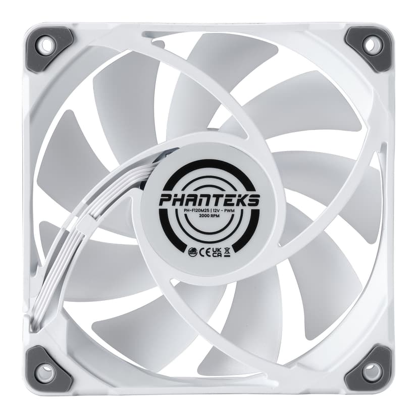 Phanteks M25 120MM PWM DRGB Tuuletin Valkoinen