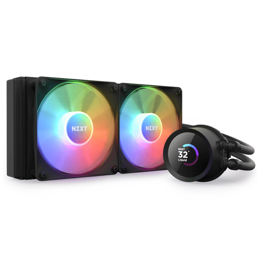NZXT Kraken 240 RGB AiO -nesteenjäähdytin Musta