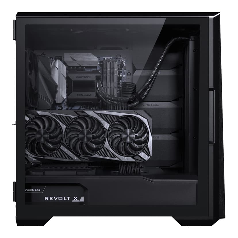 Phanteks ECLIPSE G500A Midi Tower Svart Midi Tower Svart