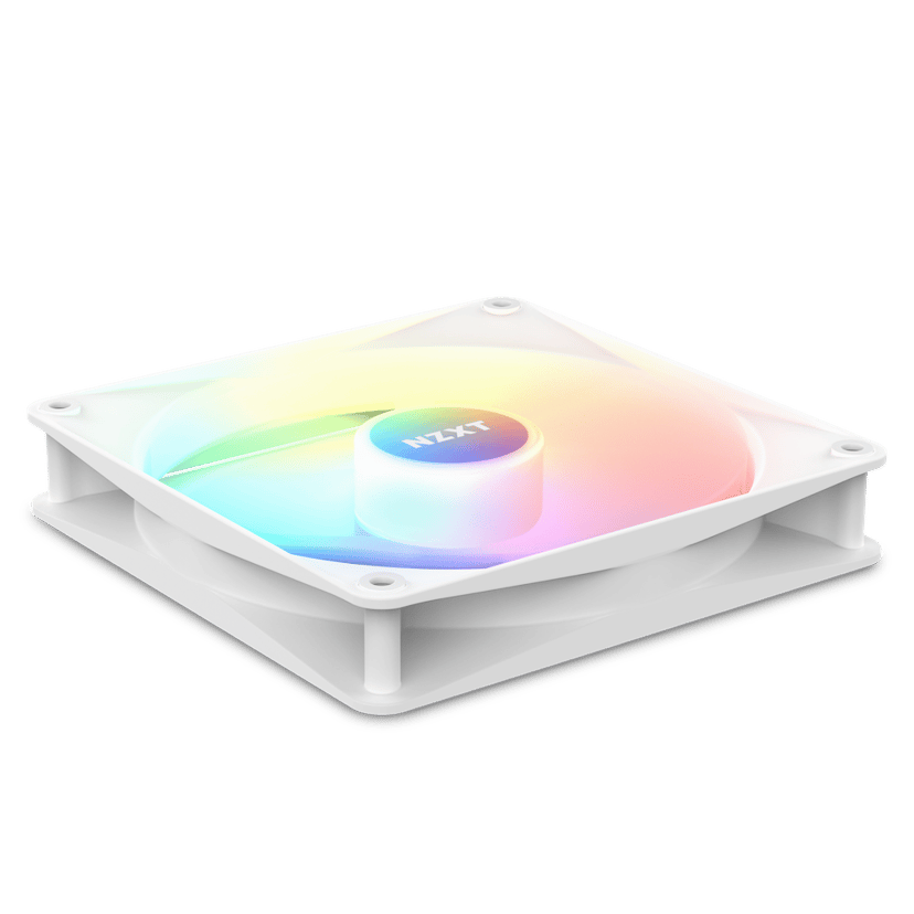NZXT NZXT F120 RGB Core 120MM 3 P W/Controller Fläkt Vit