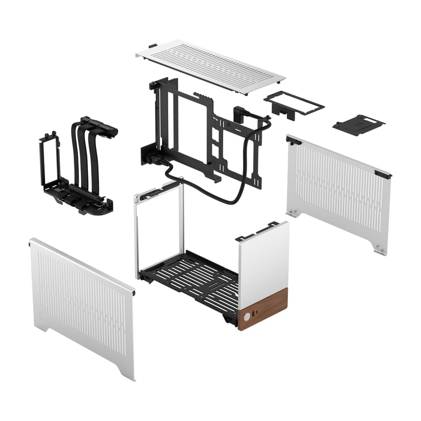 Fractal Design Terra SIlver Small Form Factor (SFF) Sølv