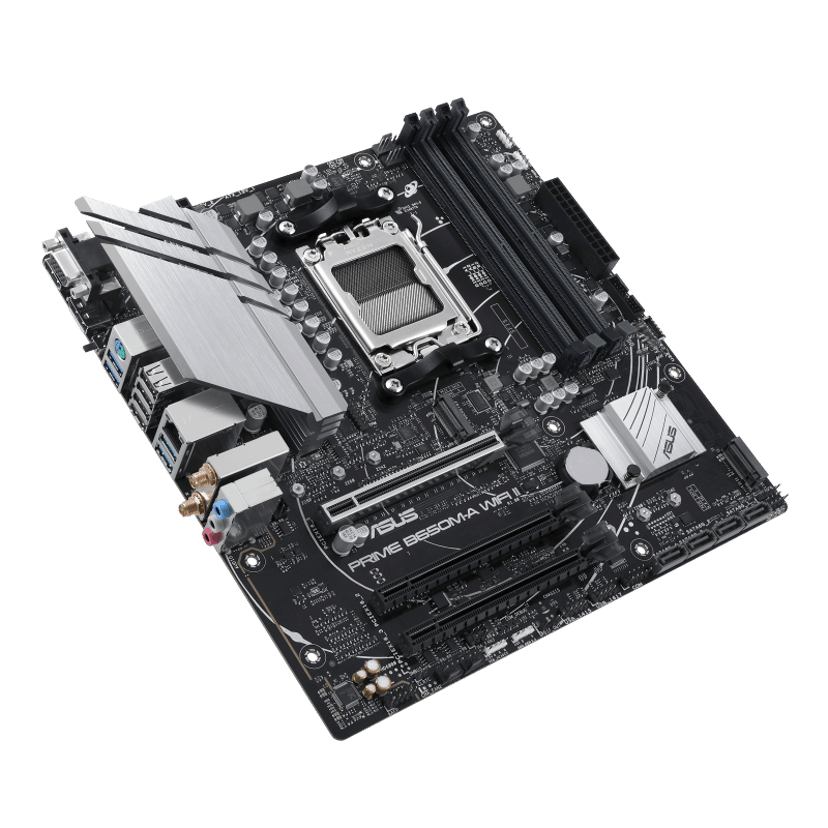 ASUS Prime B650m-a Wifi Ii Socket AM5 micro ATX Moderkort