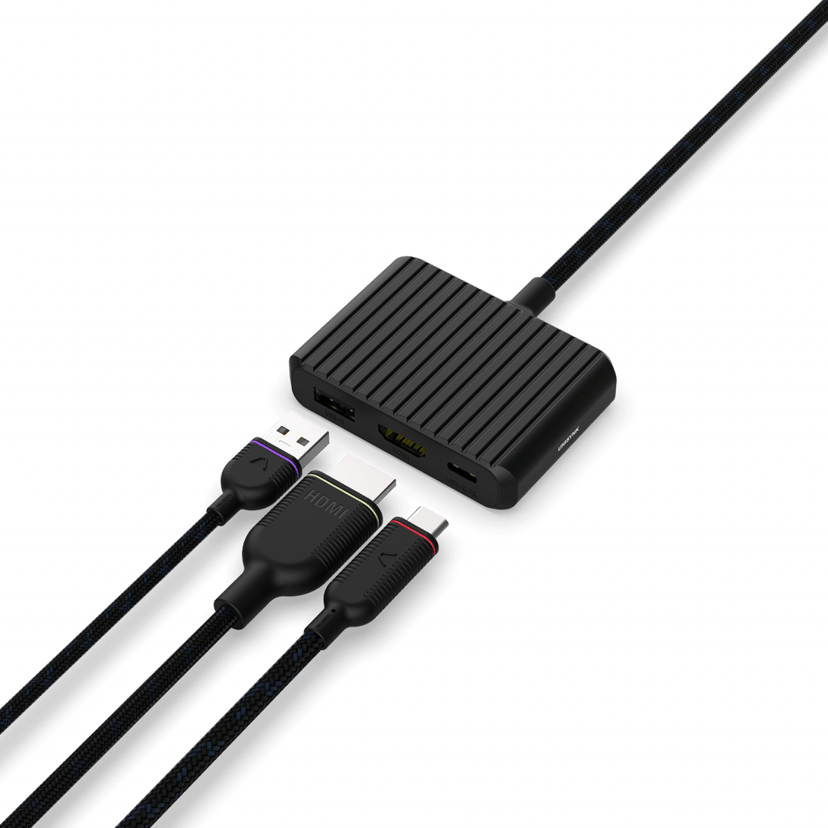 Unisynk 3 Ports USB-C Hub V2 USB Type-C