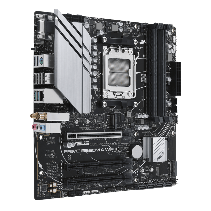 ASUS Prime B650m-a Wifi Ii Socket AM5 micro ATX Moderkort
