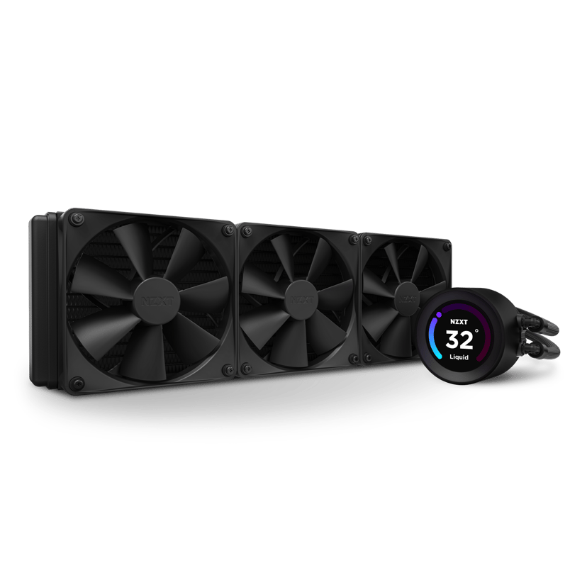 NZXT Kraken Elite 360 AiO vattenkylare Svart