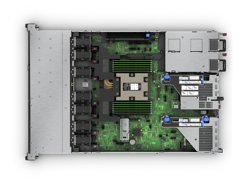 HPE ProLiant DL325 palvelin Teline ( 1U ) AMD EPYC 9354P 2,85 GHz 32 GB DDR5-SDRAM 800 W