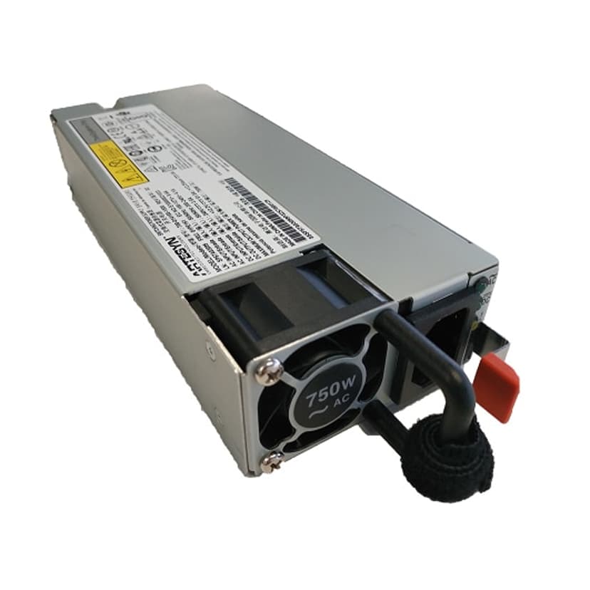 Lenovo 4P57A82020 enhed til strømforsyning 750 W Sort, Metallic 750W 80+ Titanium
