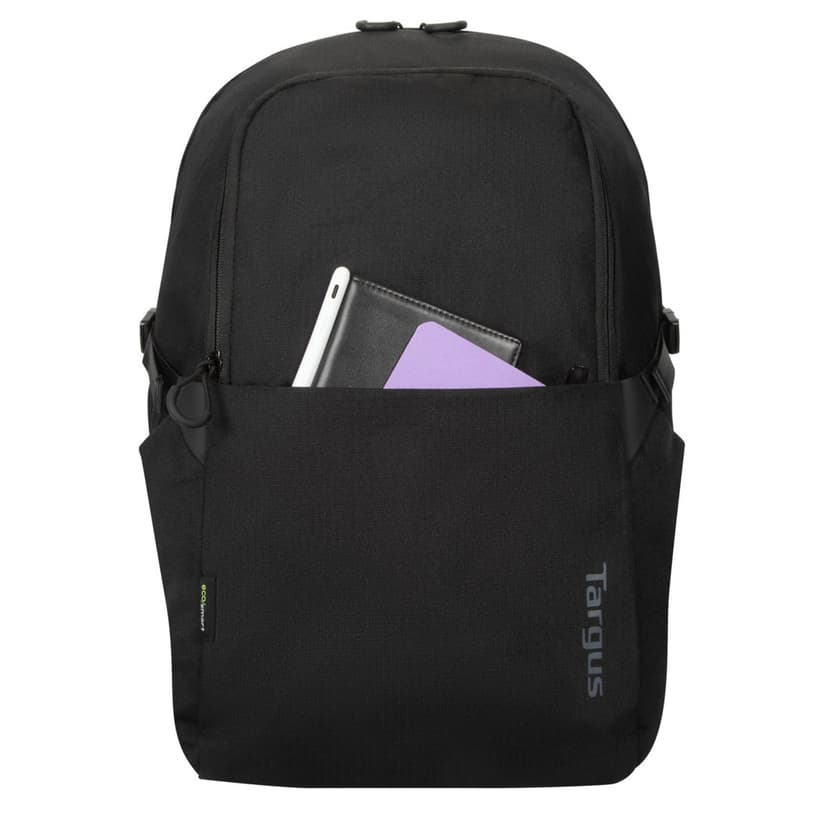 Targus Zero Waste rugzak Casual rugzak Zwart Gerecycleerd plastic 15.6" Zwart