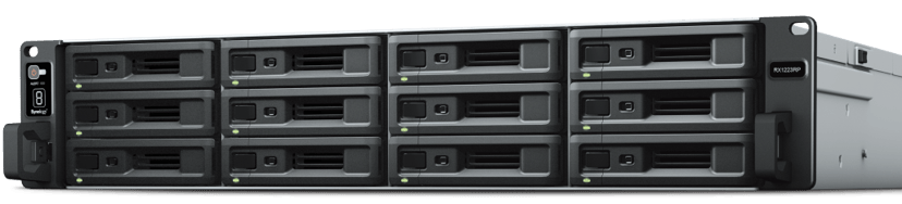 Synology RX1223RP drevkabinet HDD/SSD kabinet Sort 2.5/3.5"