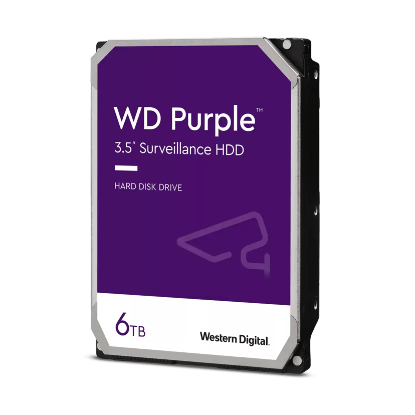 WD Purple 6TB 3.5" 5400r/min SATA 6.0 Gbit/s HDD