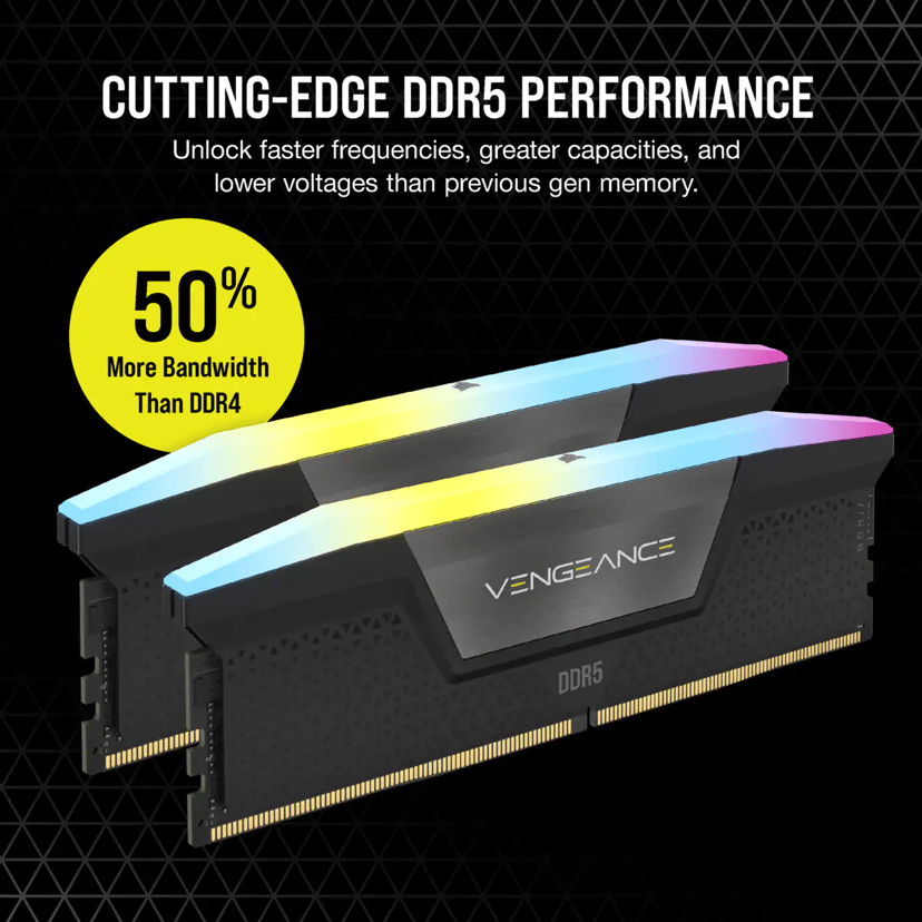 Corsair Vengeance RGB 32GB 7200MHz DDR5 288-pin DIMM