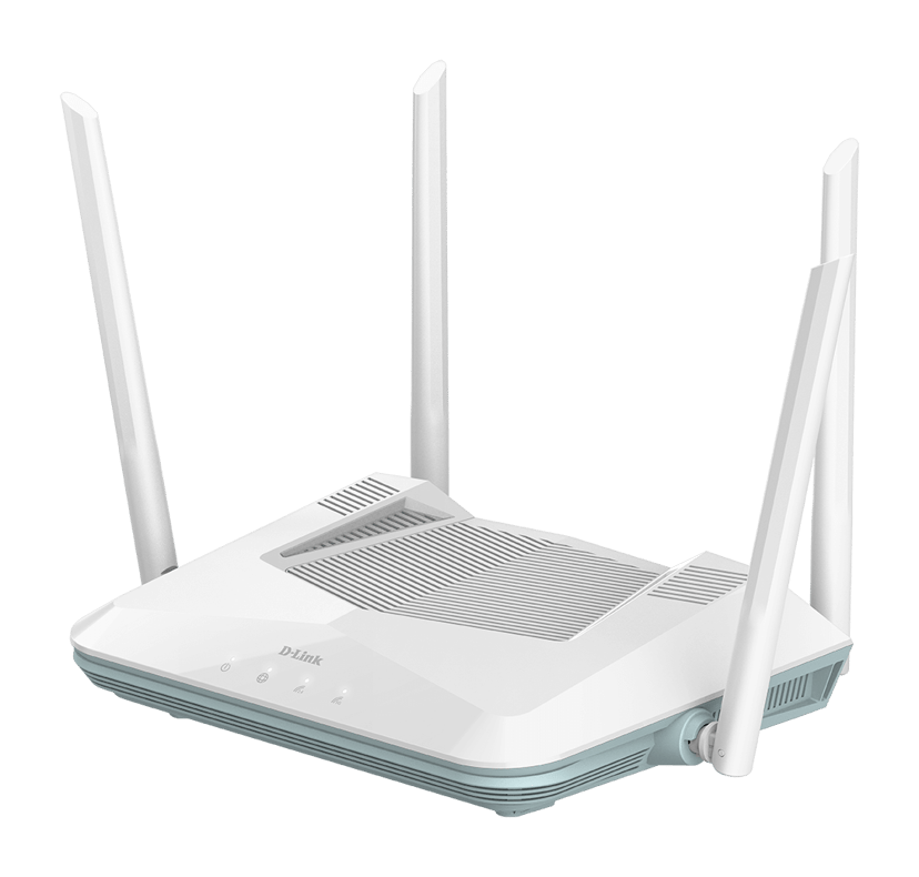 D-Link R32 trådløs ruter Gigabit Ethernet Dobbelbånd (2.4 GHz / 5 GHz) Hvit